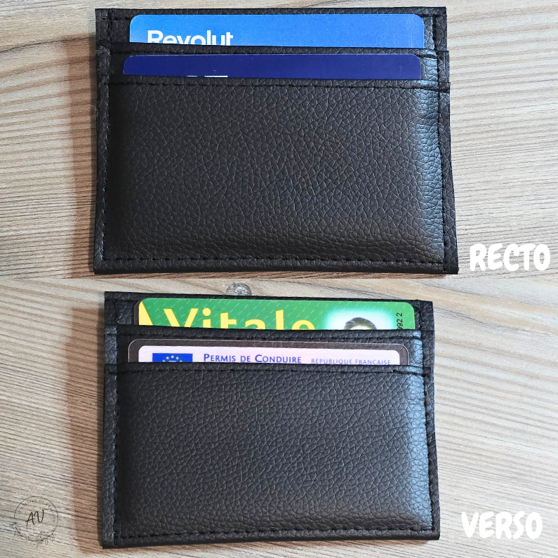 PORTE CARTES SIMILI CUIR