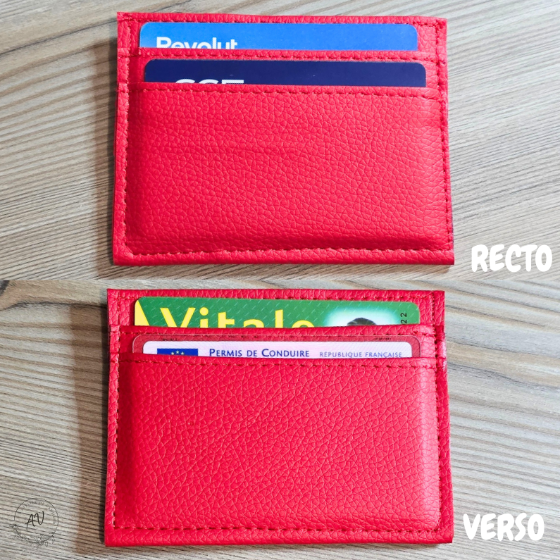 PORTE CARTES SIMILI CUIR