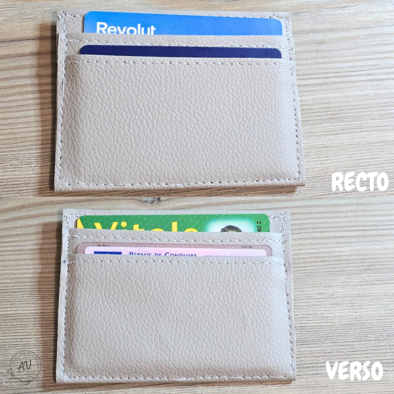 PORTE CARTES SIMILI CUIR