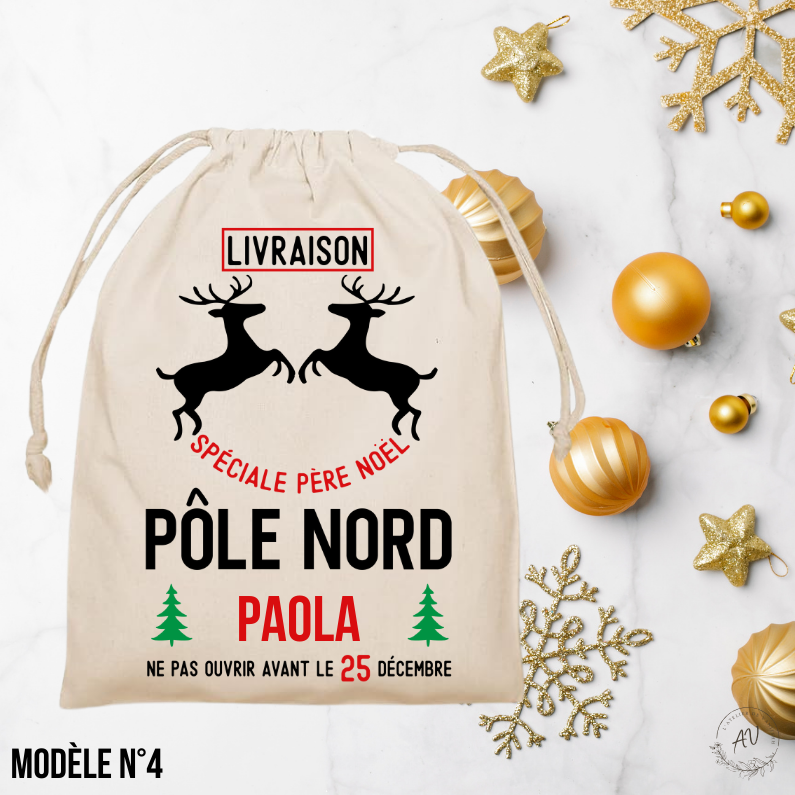 HOTTE PERE NOEL PERSONNALISEE
