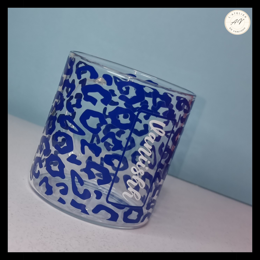 TASSE LEOPARD AVEC PRENOM